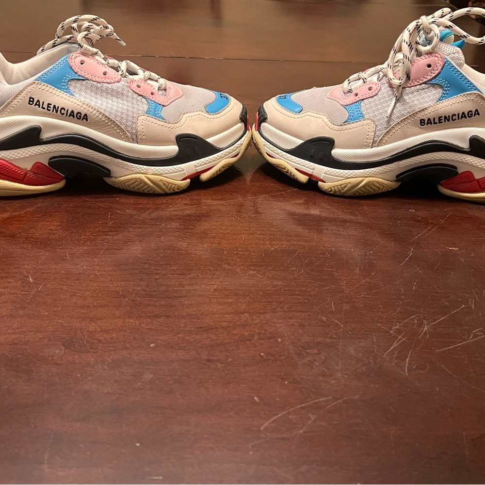 Balenciaga Triple S mesh trainers Please be sure you can wear them.  NO RETURNS